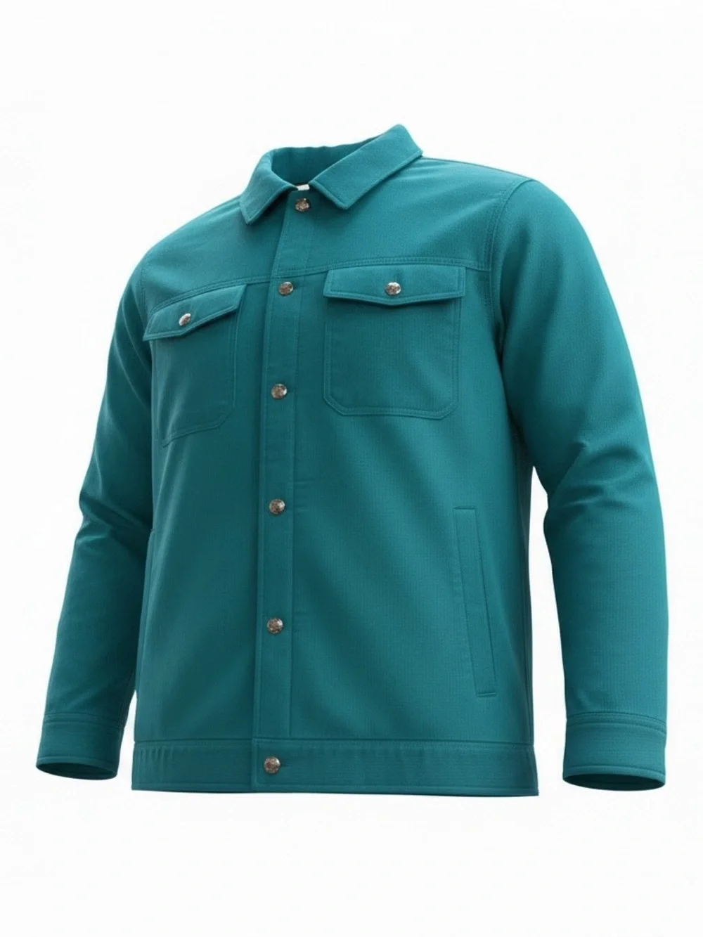 The North Face Men’s Junction Fleece-Lined Corduroy Shirt Jacket Digital Steel L